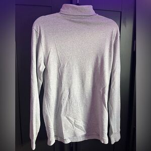 Gray Turtleneck Long Sleeve